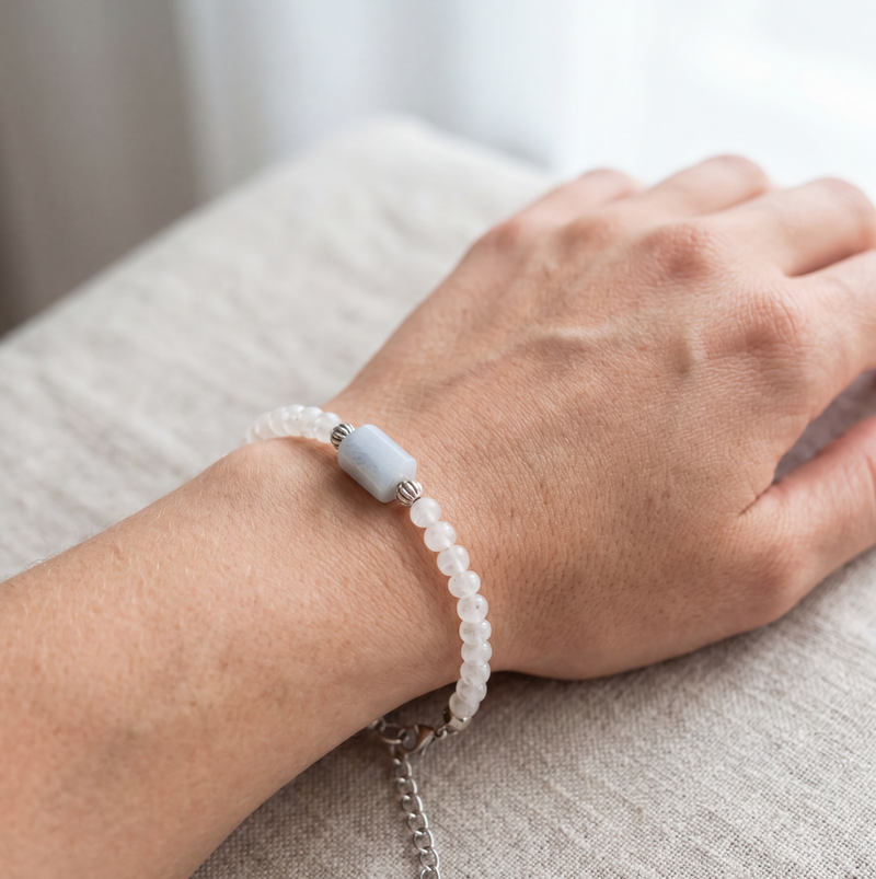 Ay Işığı Ay Taşı Bileklik